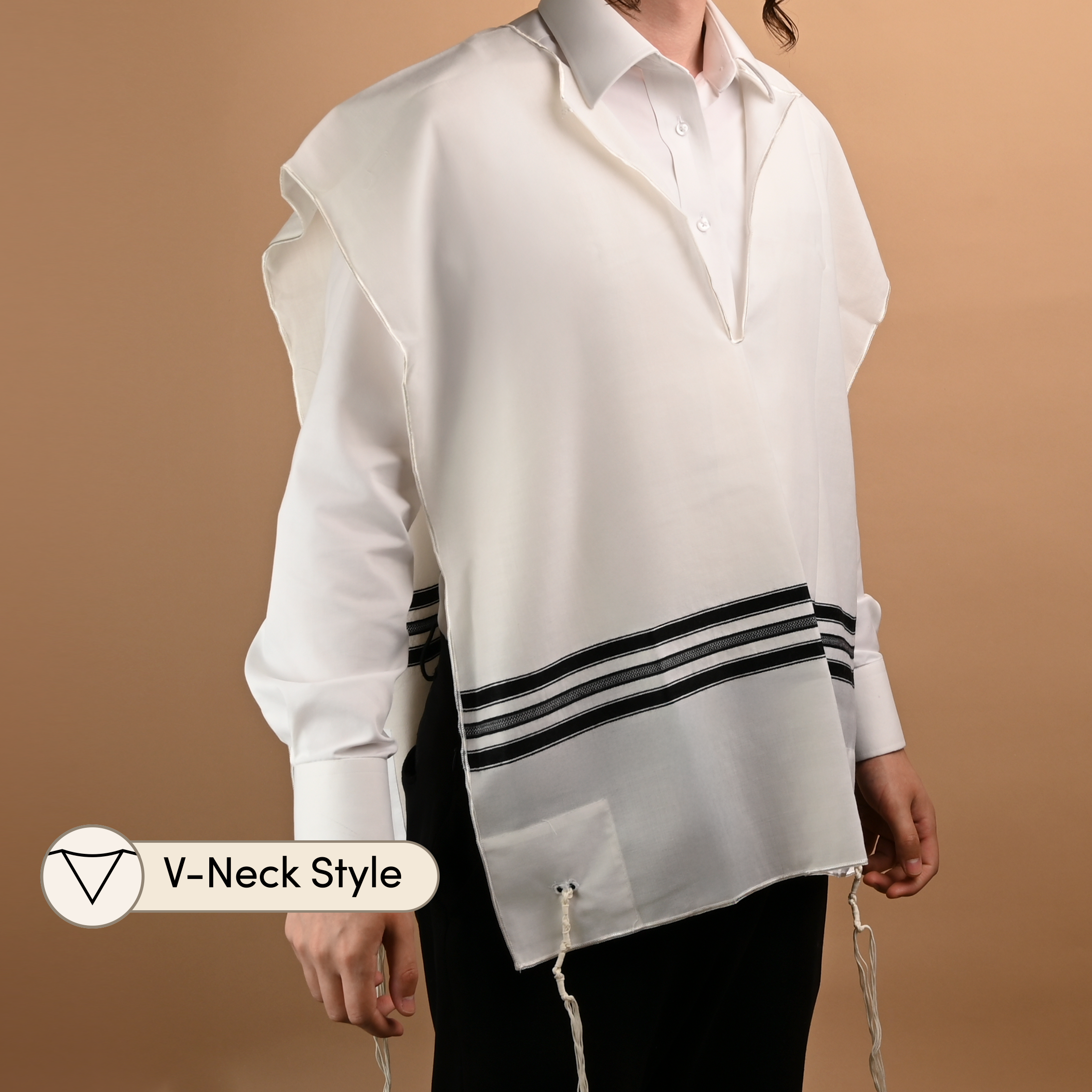 V-Neck Tzitzis