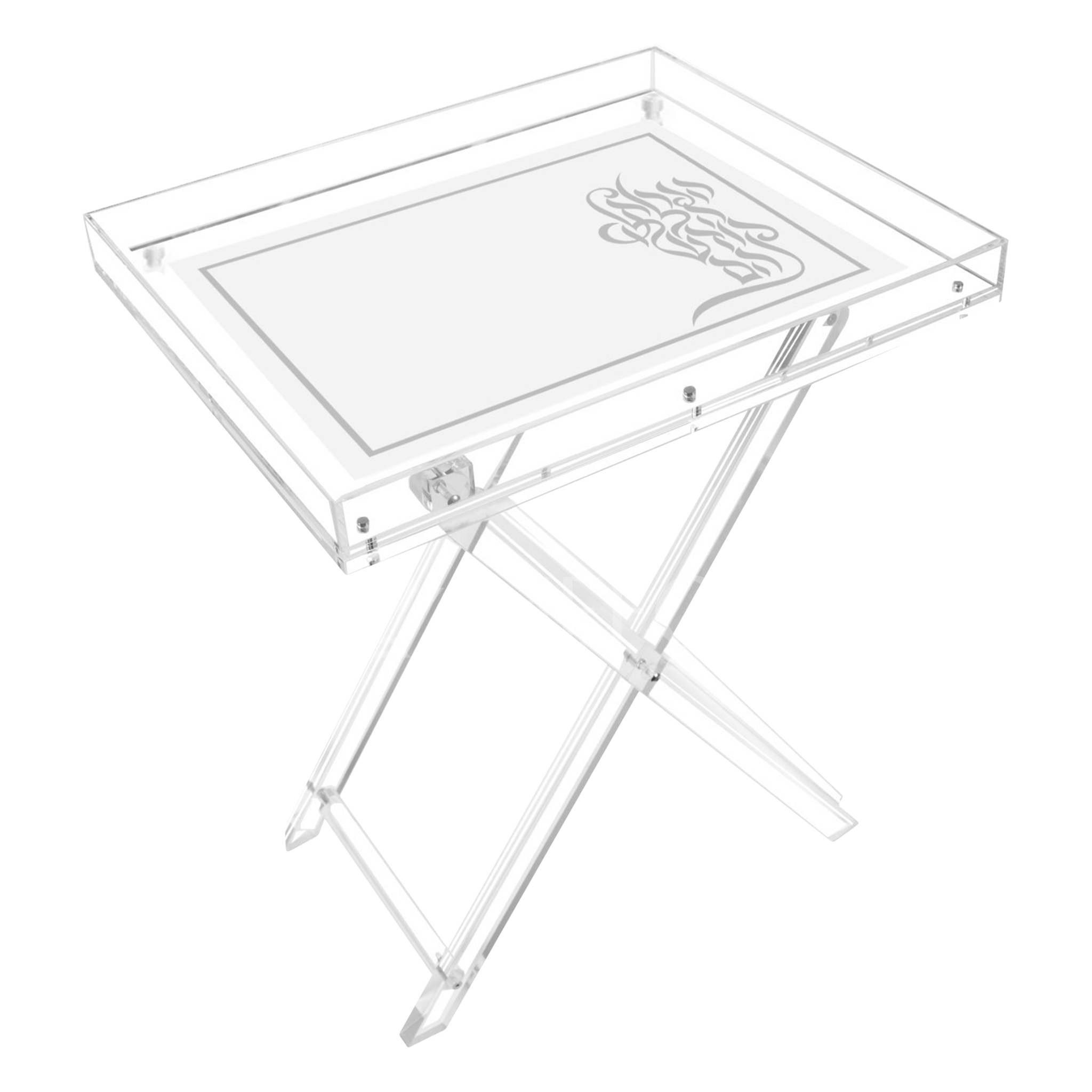 Acrylic RECTANGLE Chanuka & Year Round Folding Table STYLE 108