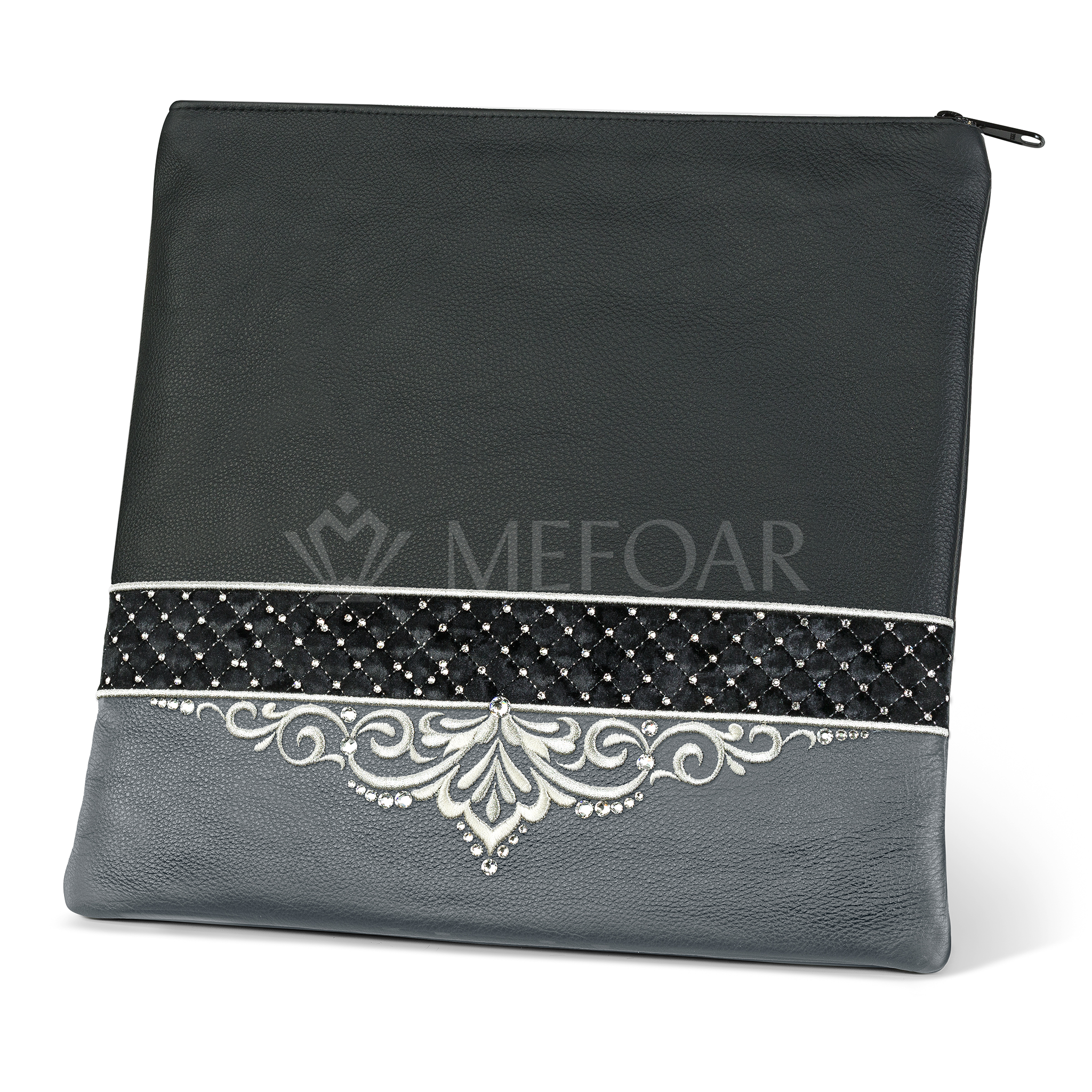 323- Black and Livid Leather