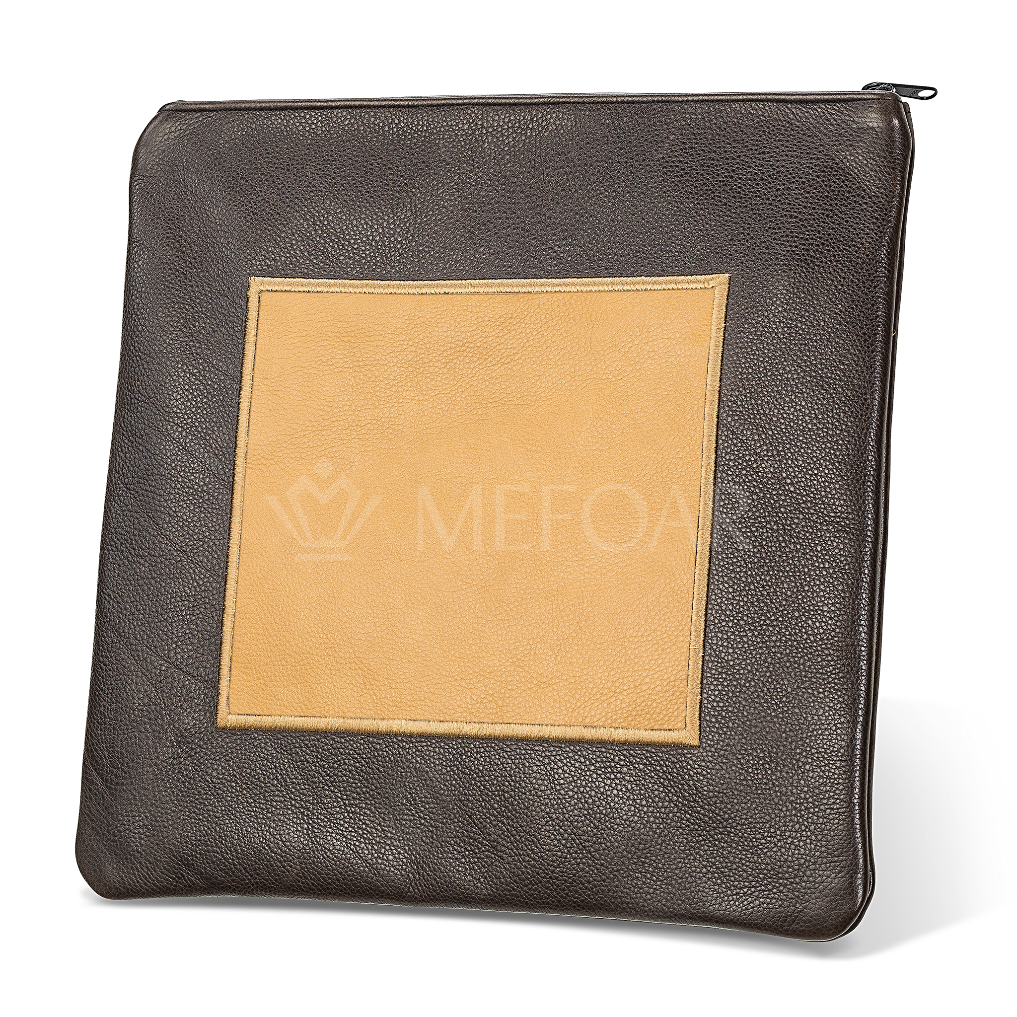 328- Camel and Brown Leather