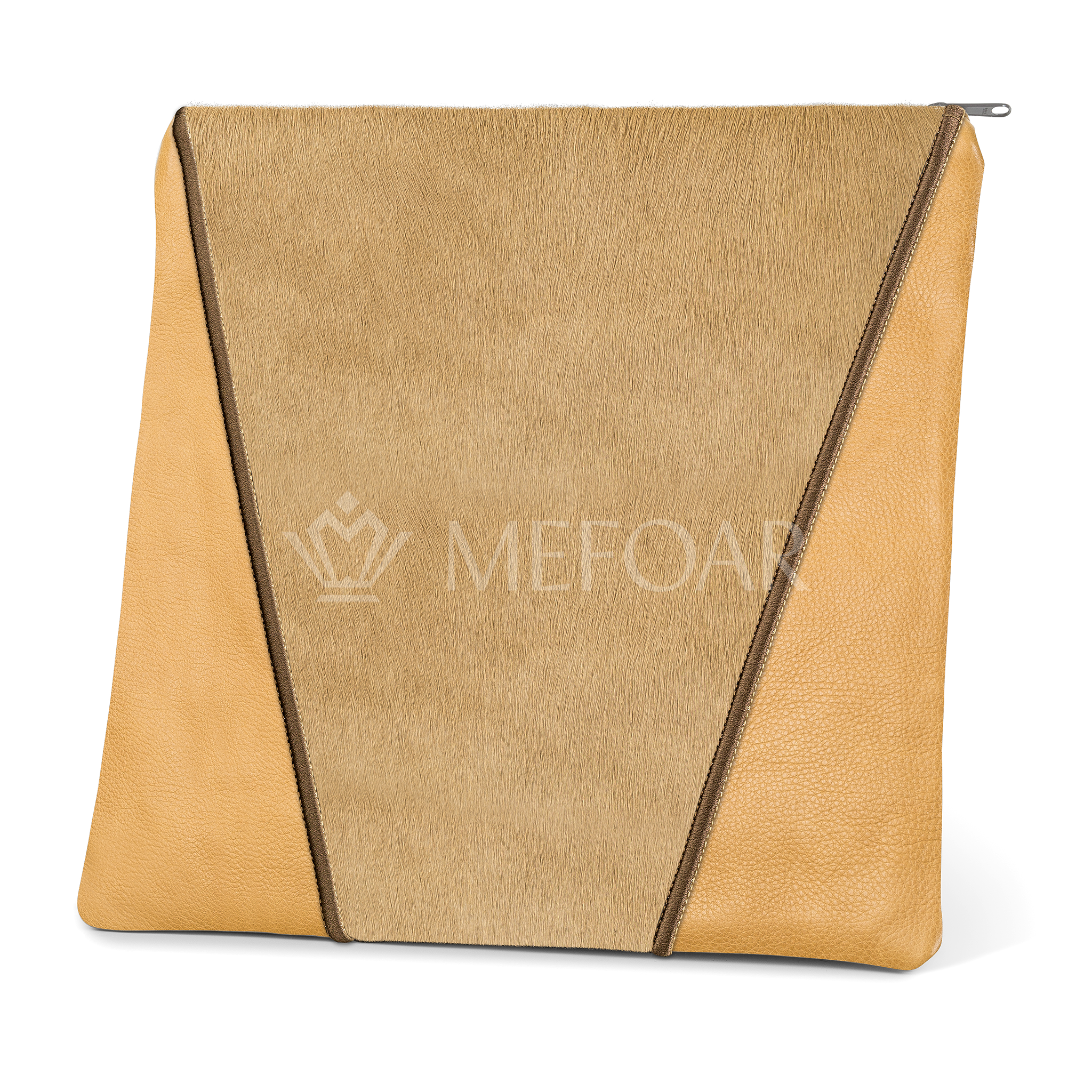 342-Camel Leather And Fur