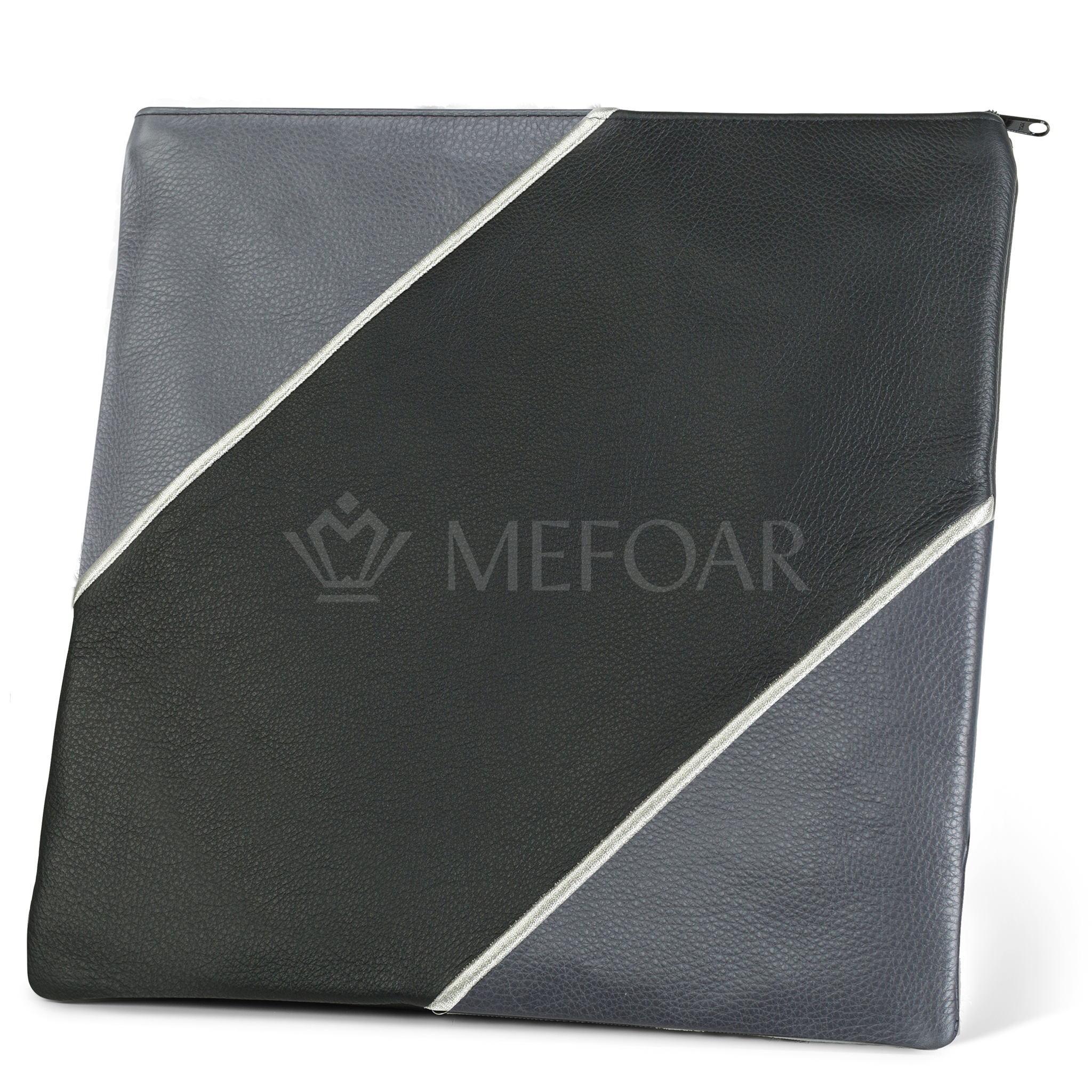 343- Black and Livid Leather