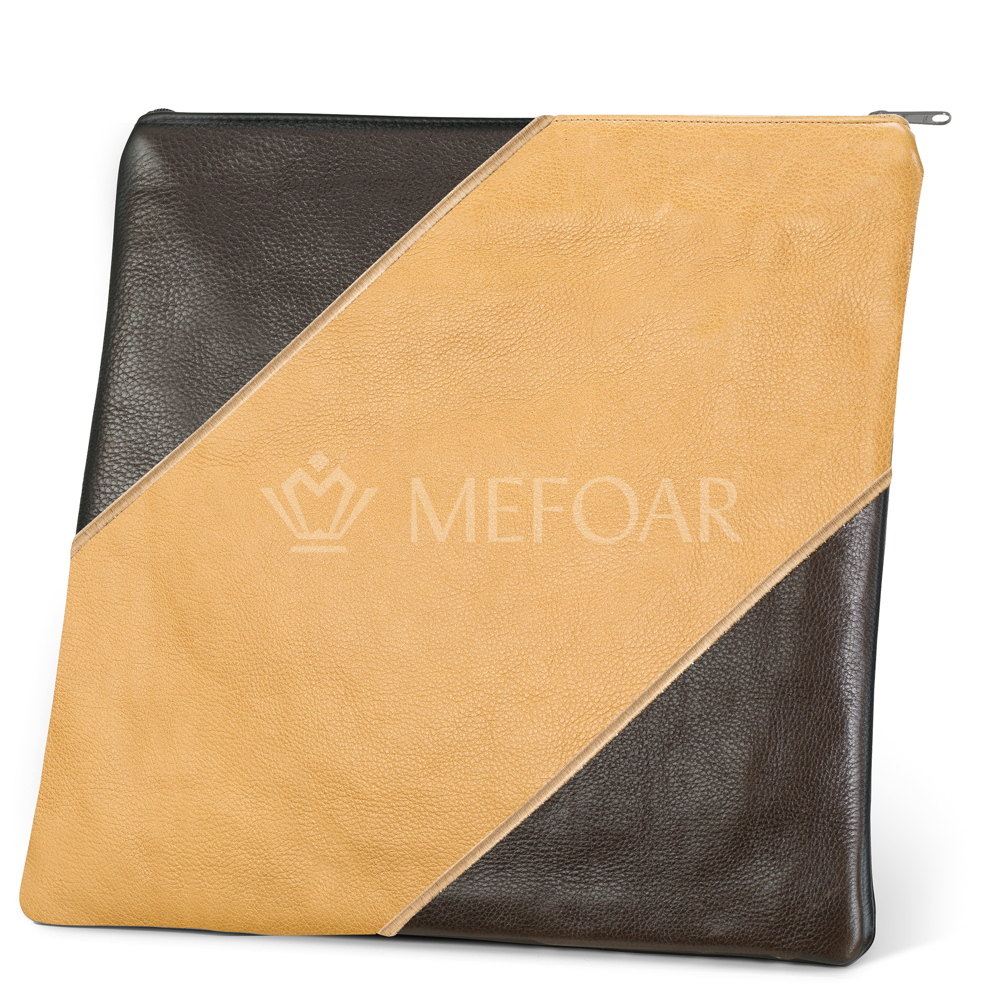 343- Camel and Brown Leather