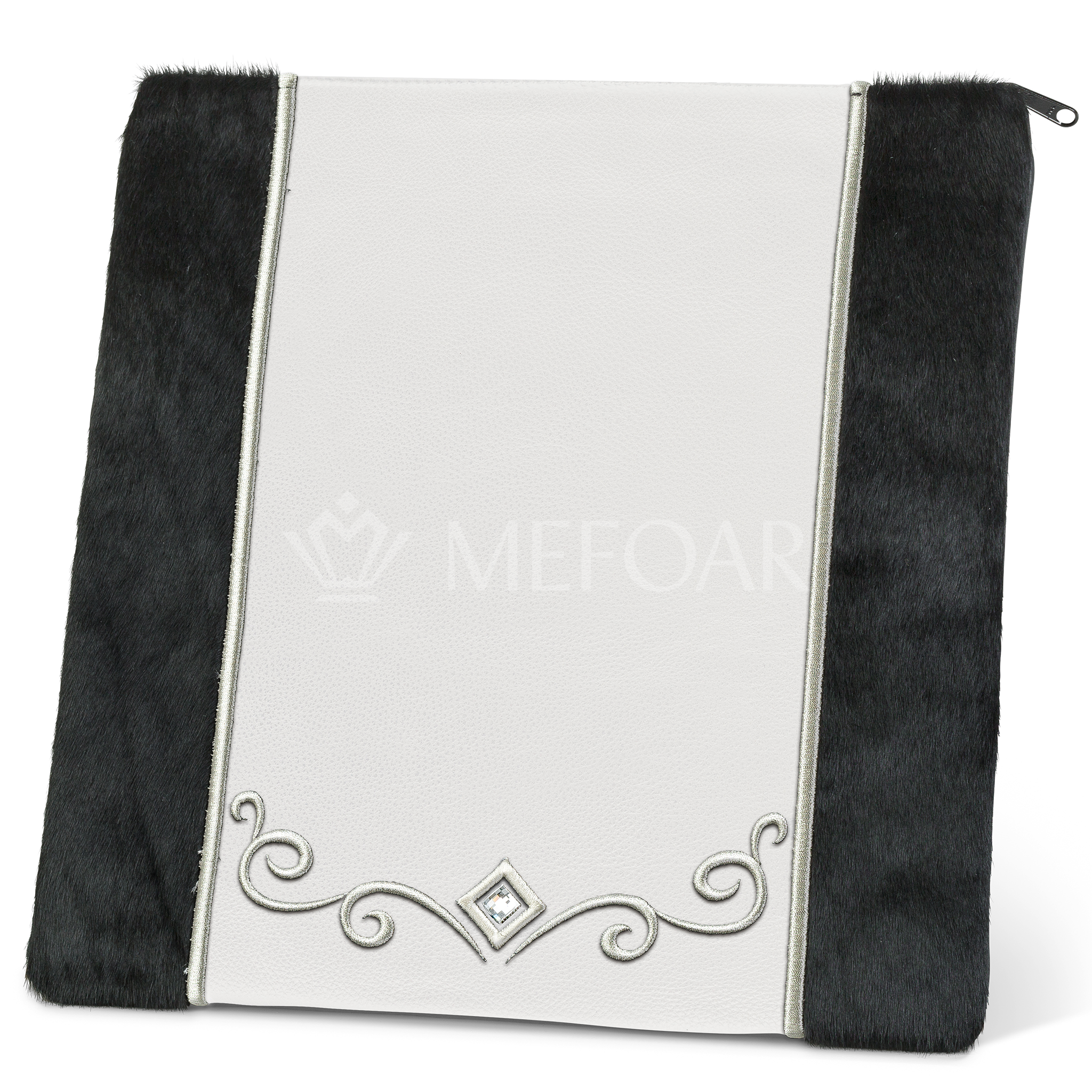 345 - Black Fur and Leather