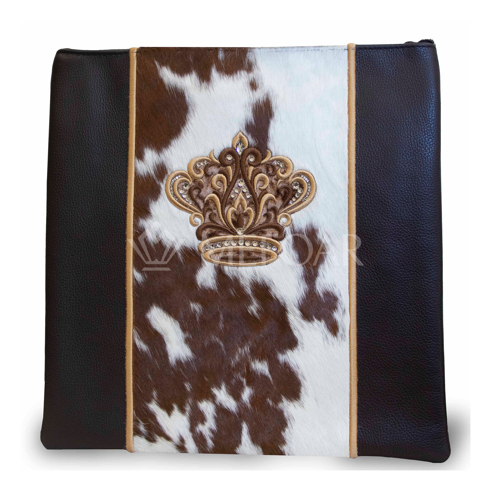 347 - Black Leather and Fur