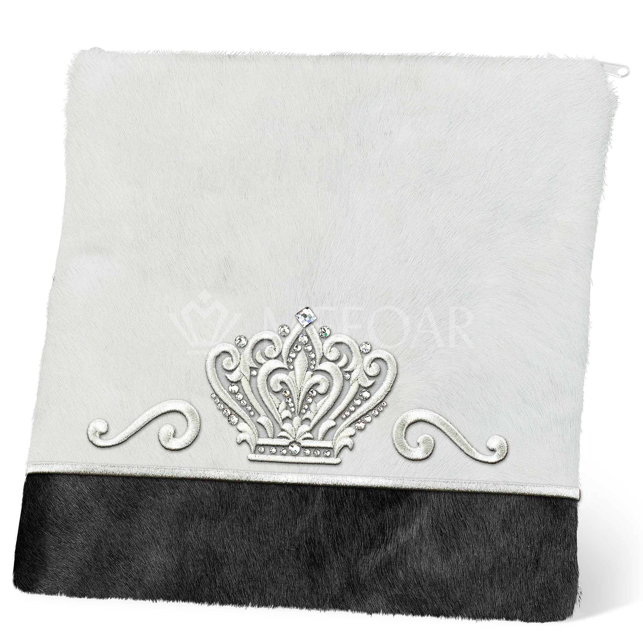 349- Black and White Fur