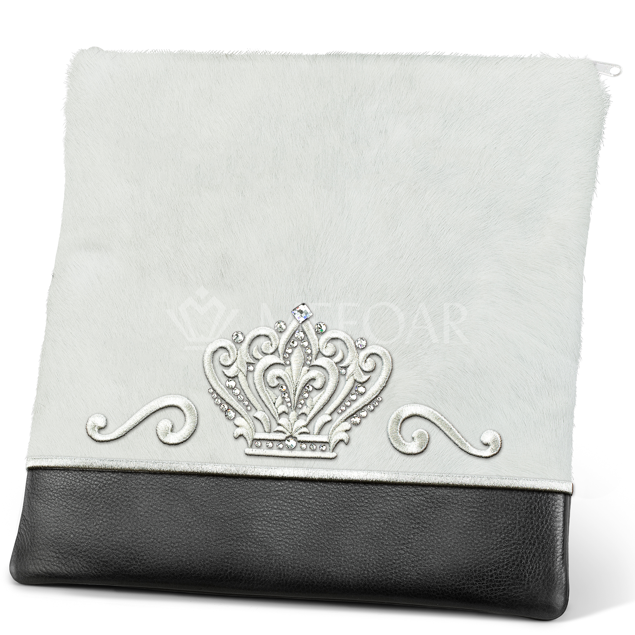 349 - Black Leather and Fur