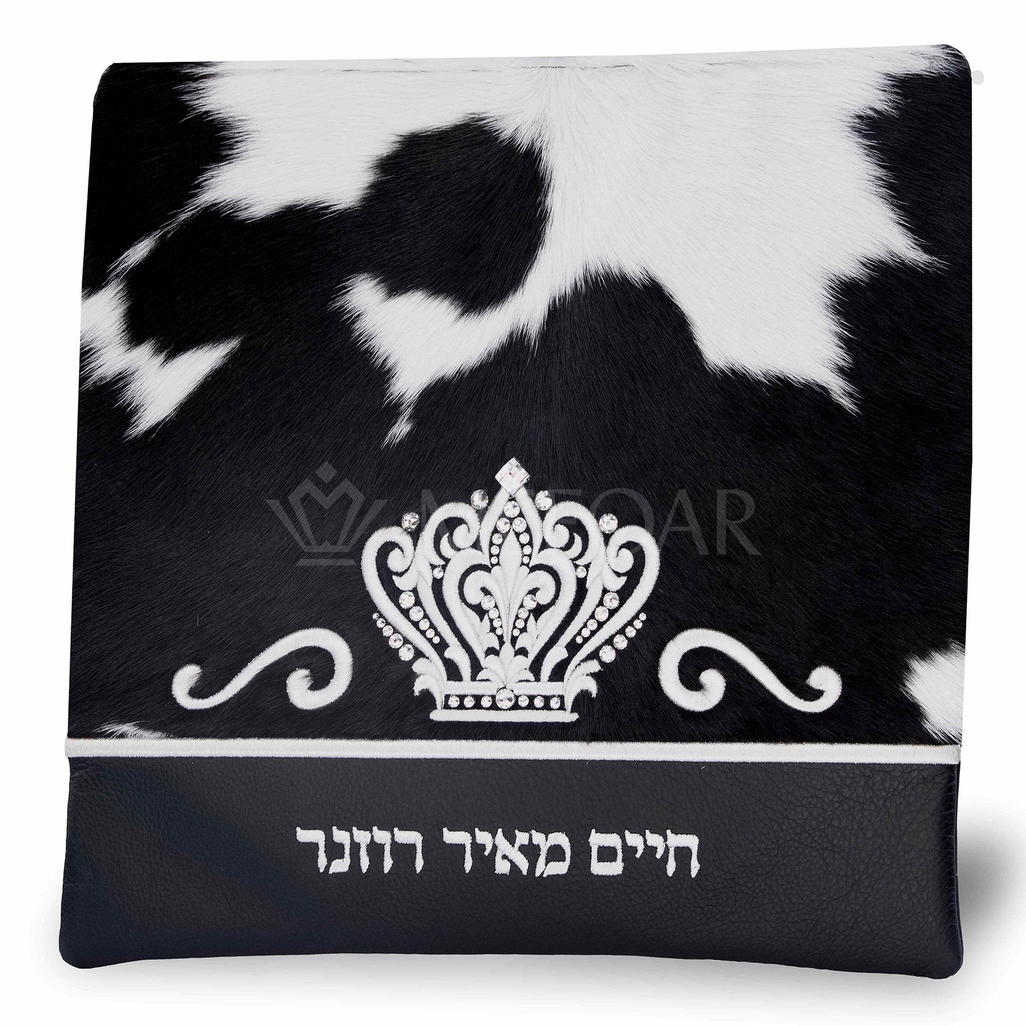 349 - Black Leather and Fur