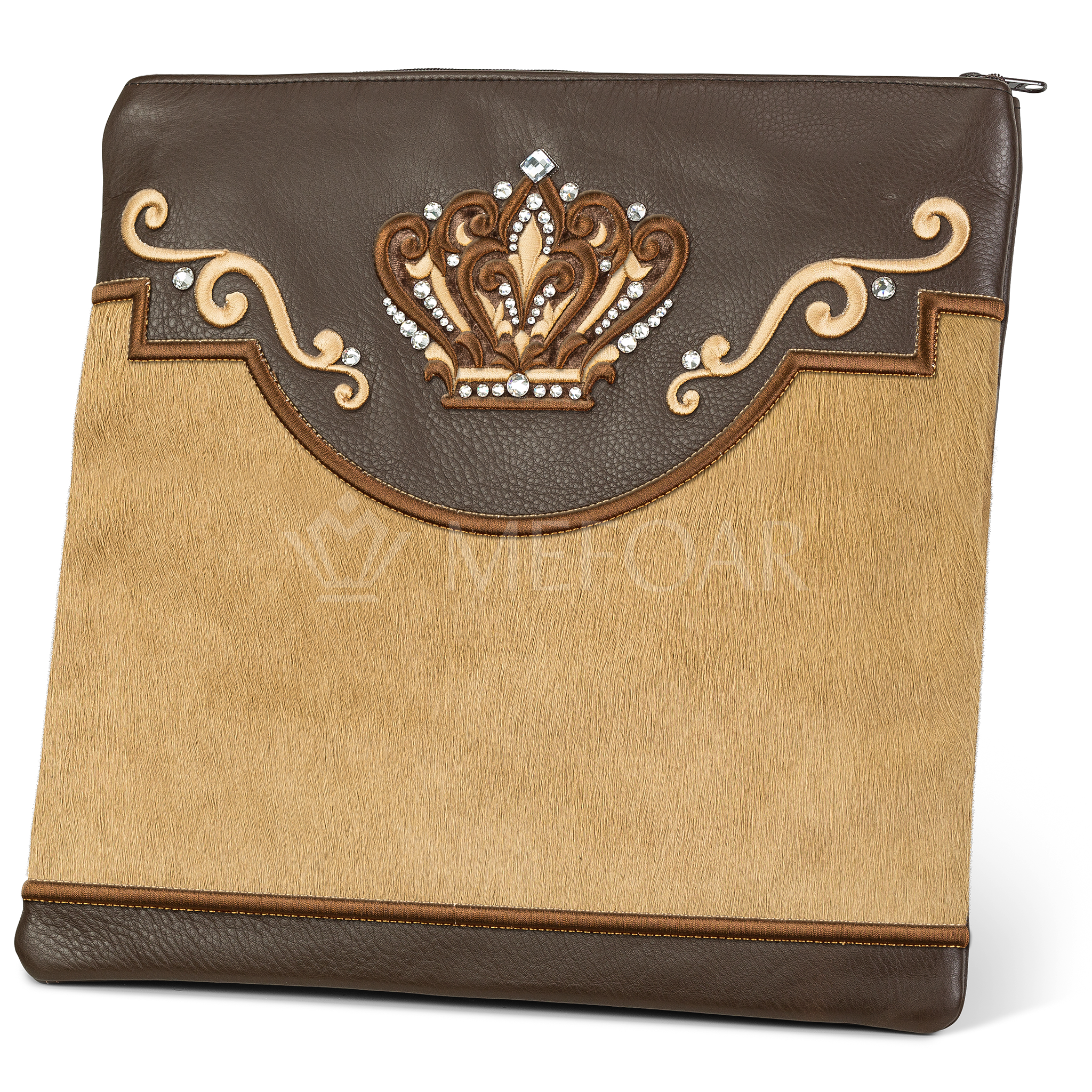 350 - Brown Leather and Fur