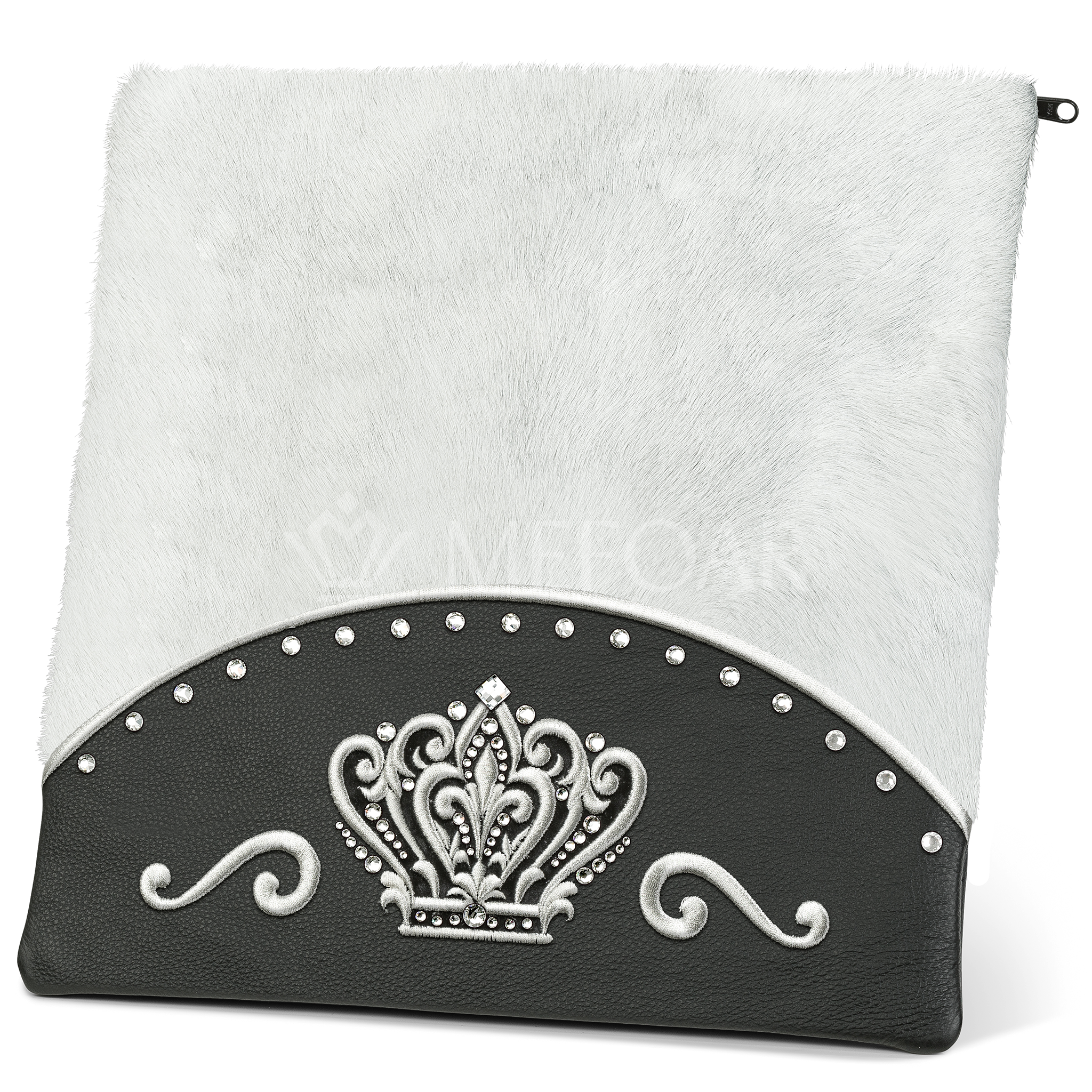 351 - Black Leather and Fur