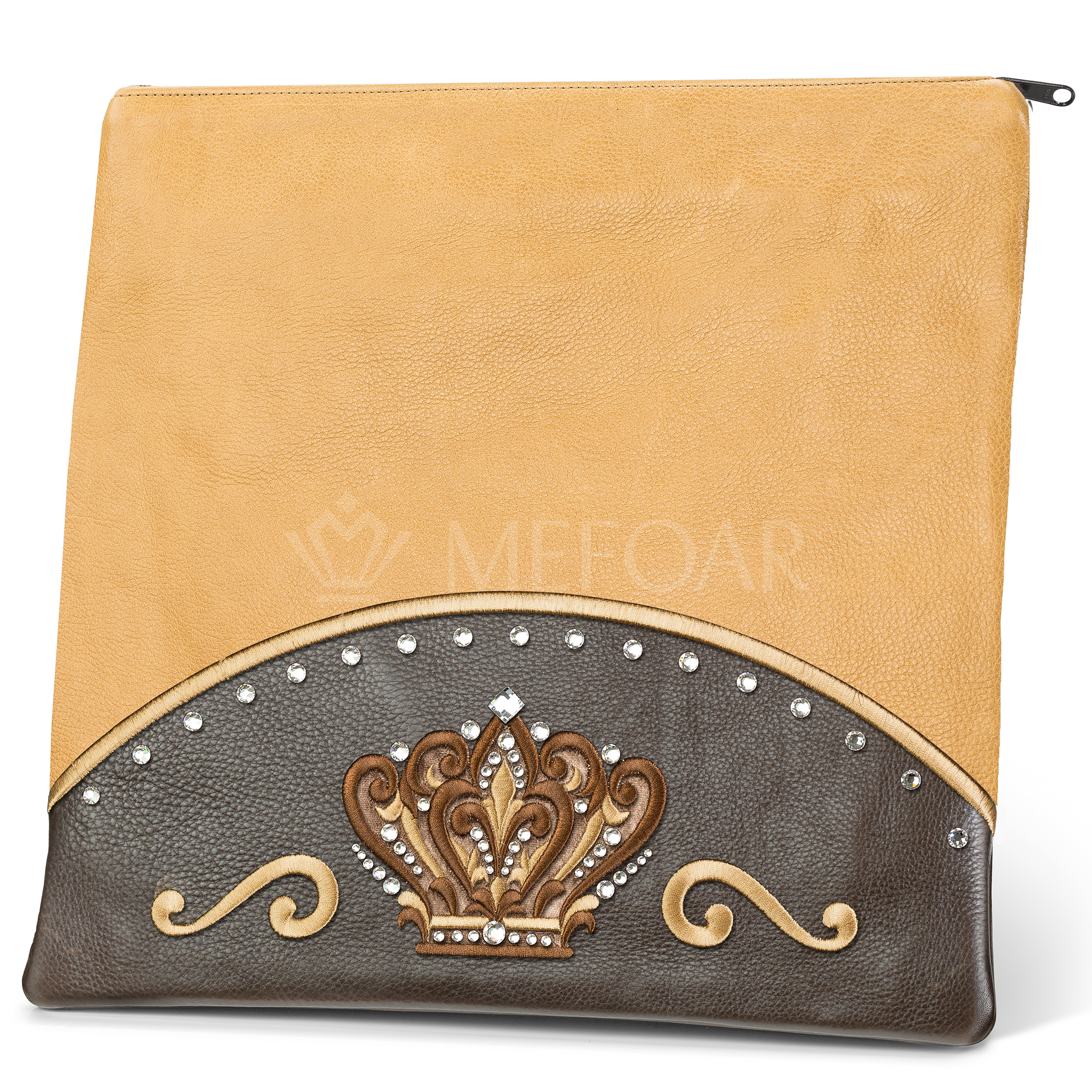 351 - Brown and Camel Leather