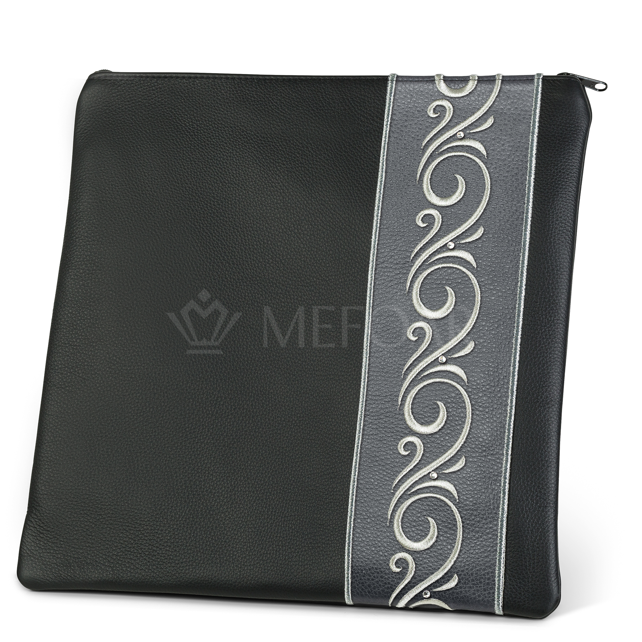 354- Black and Livid Leather