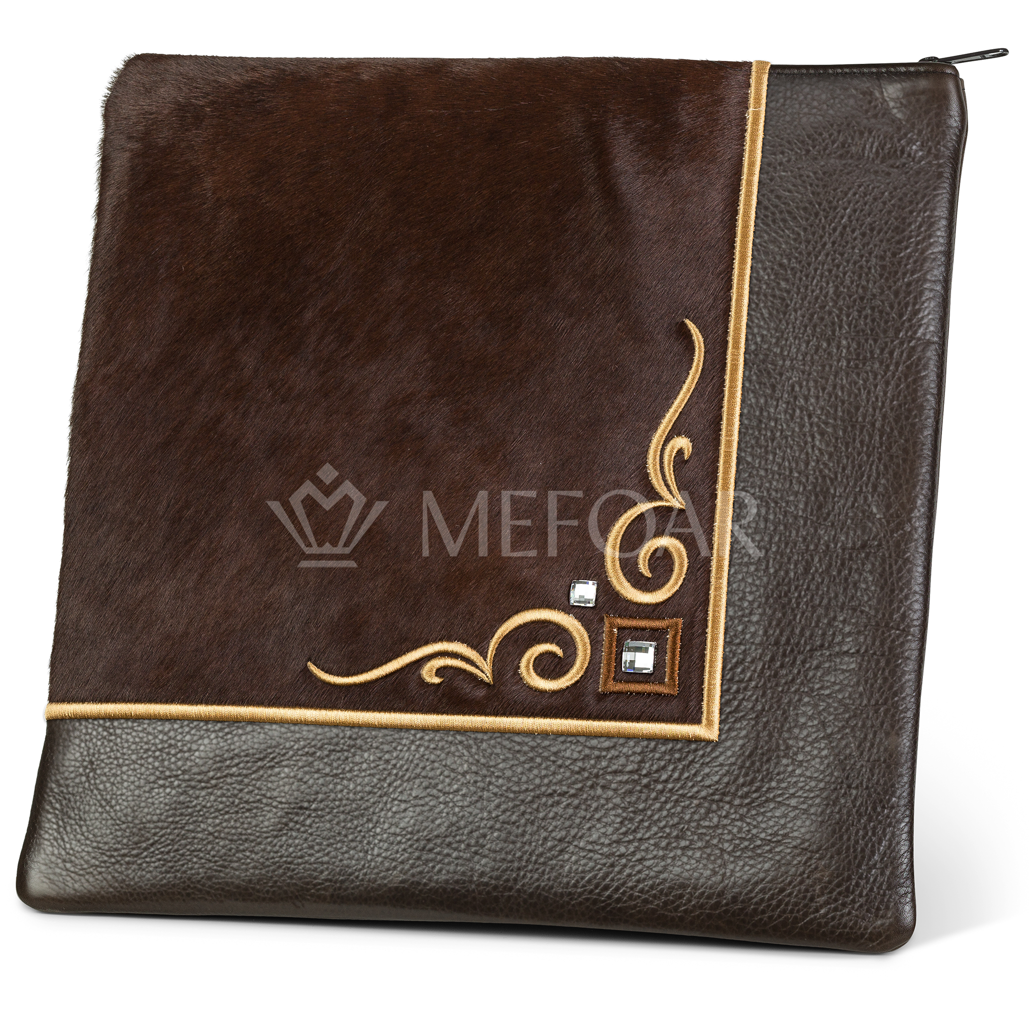 356 - Brown Fur and Leather