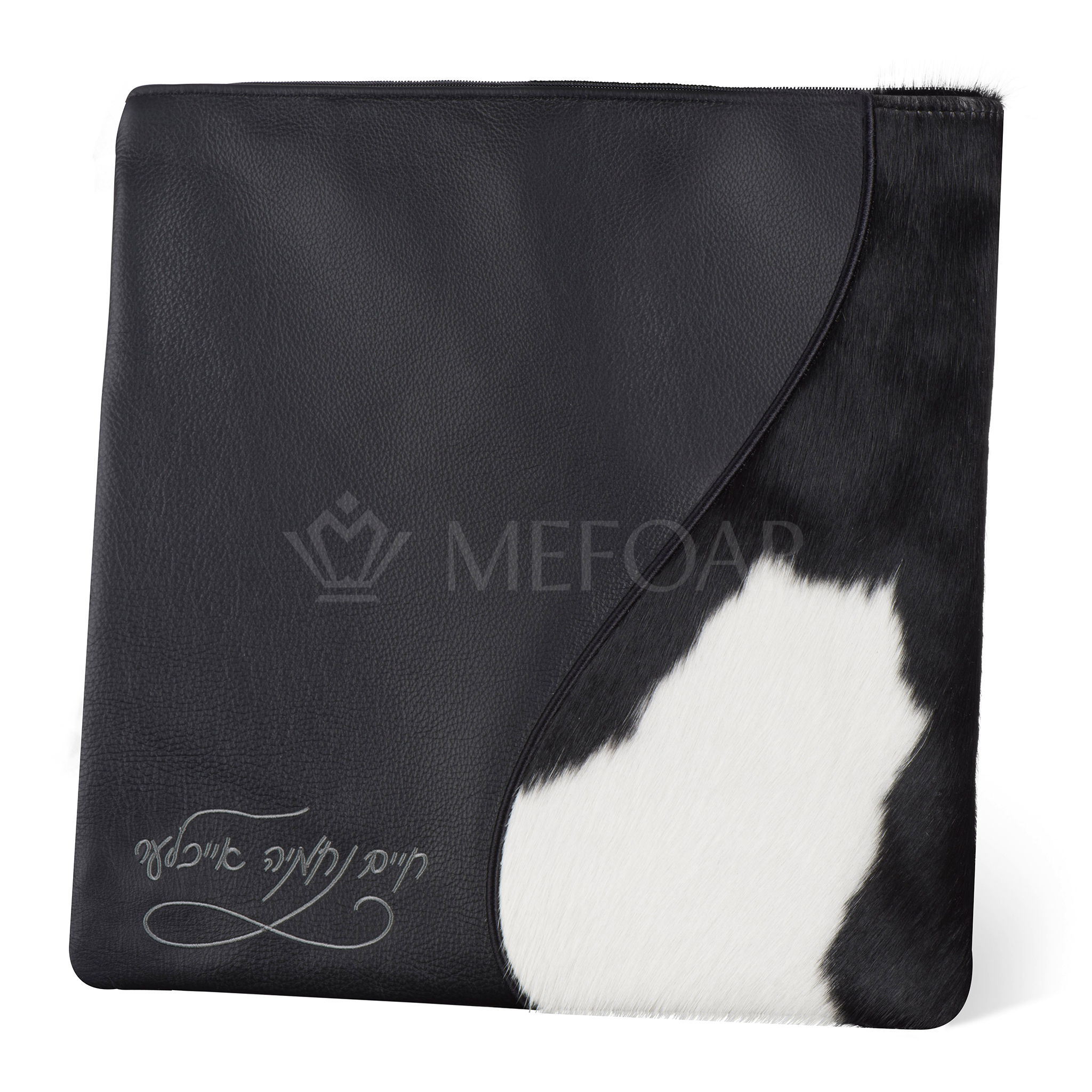 359 - Black Leather and Fur