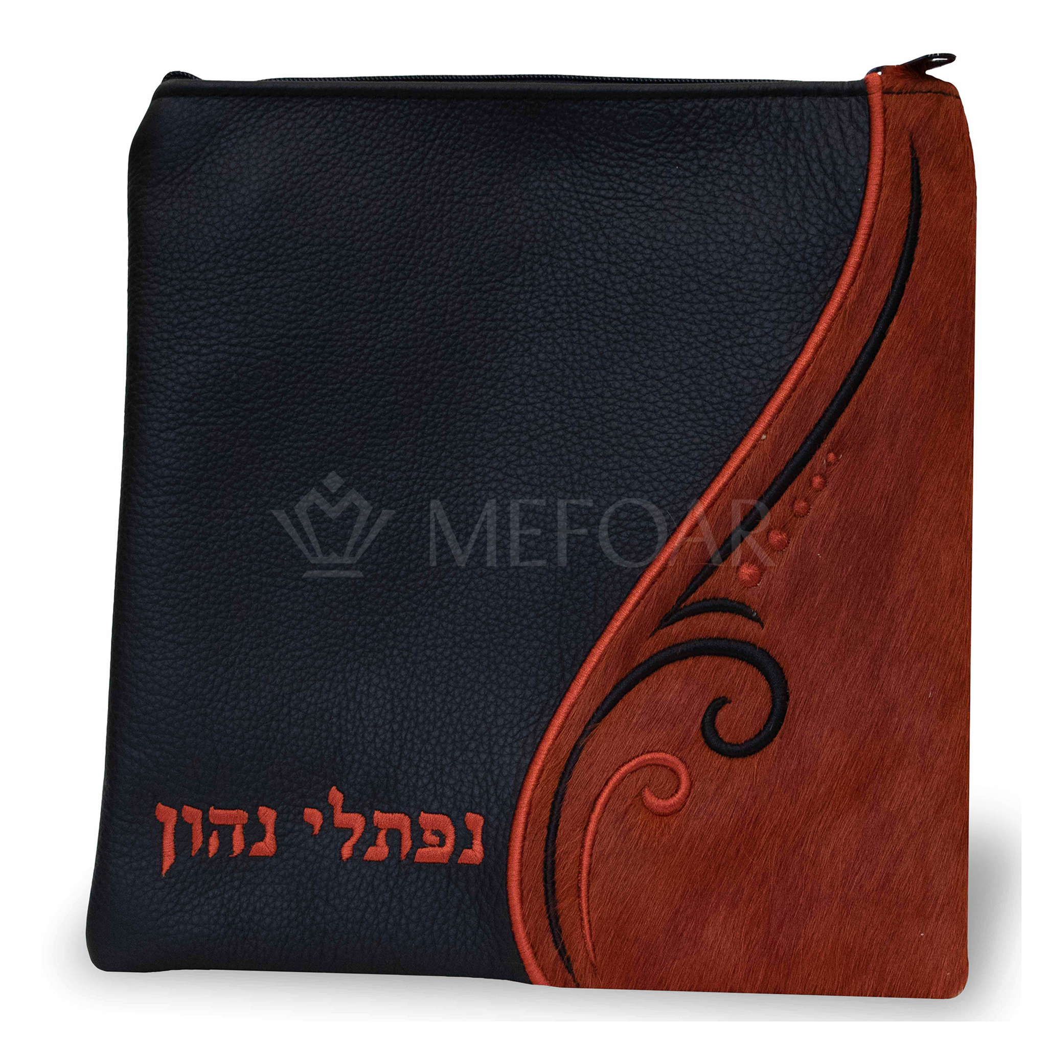 359 - Black Leather and Fur