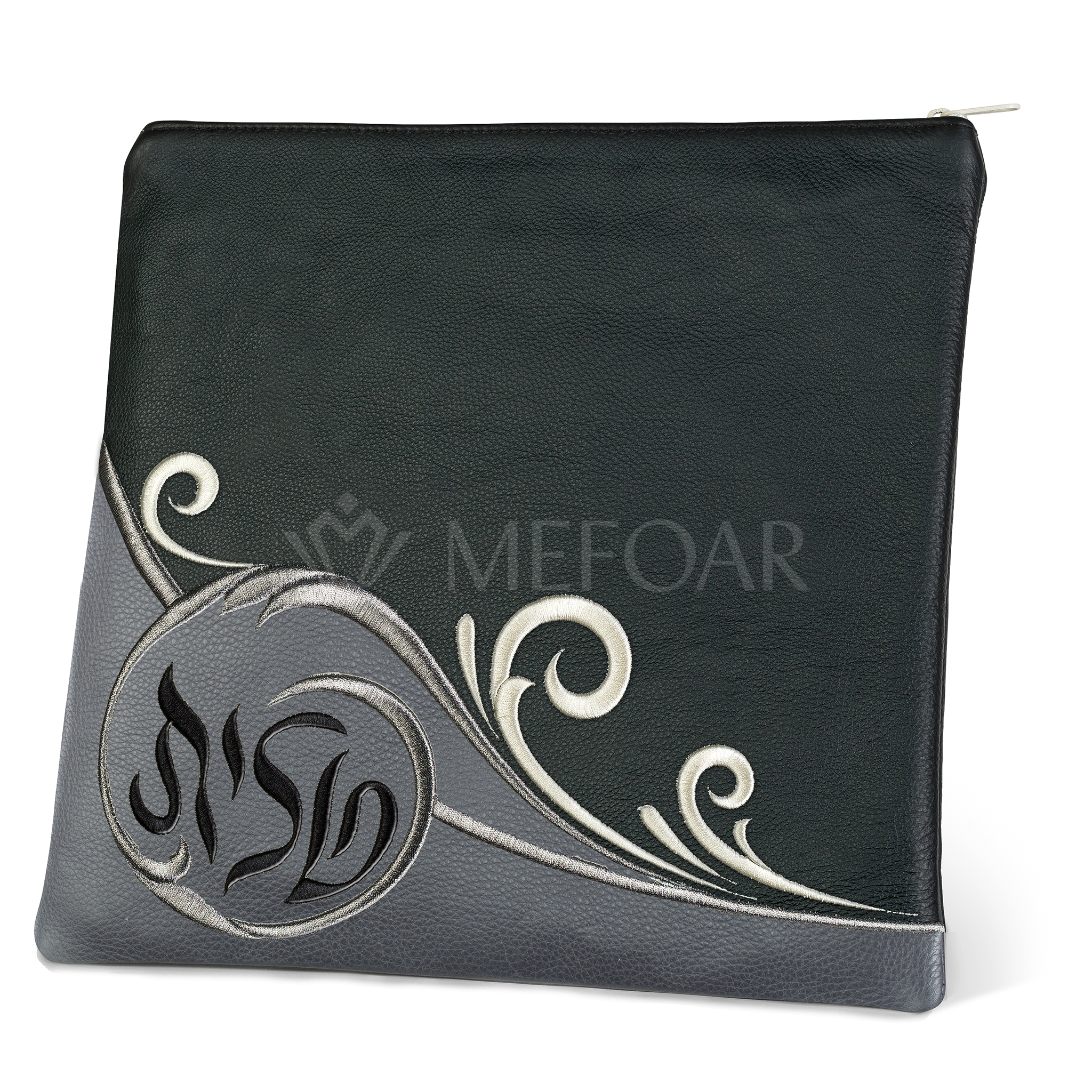 367- Black Leather Two Tone