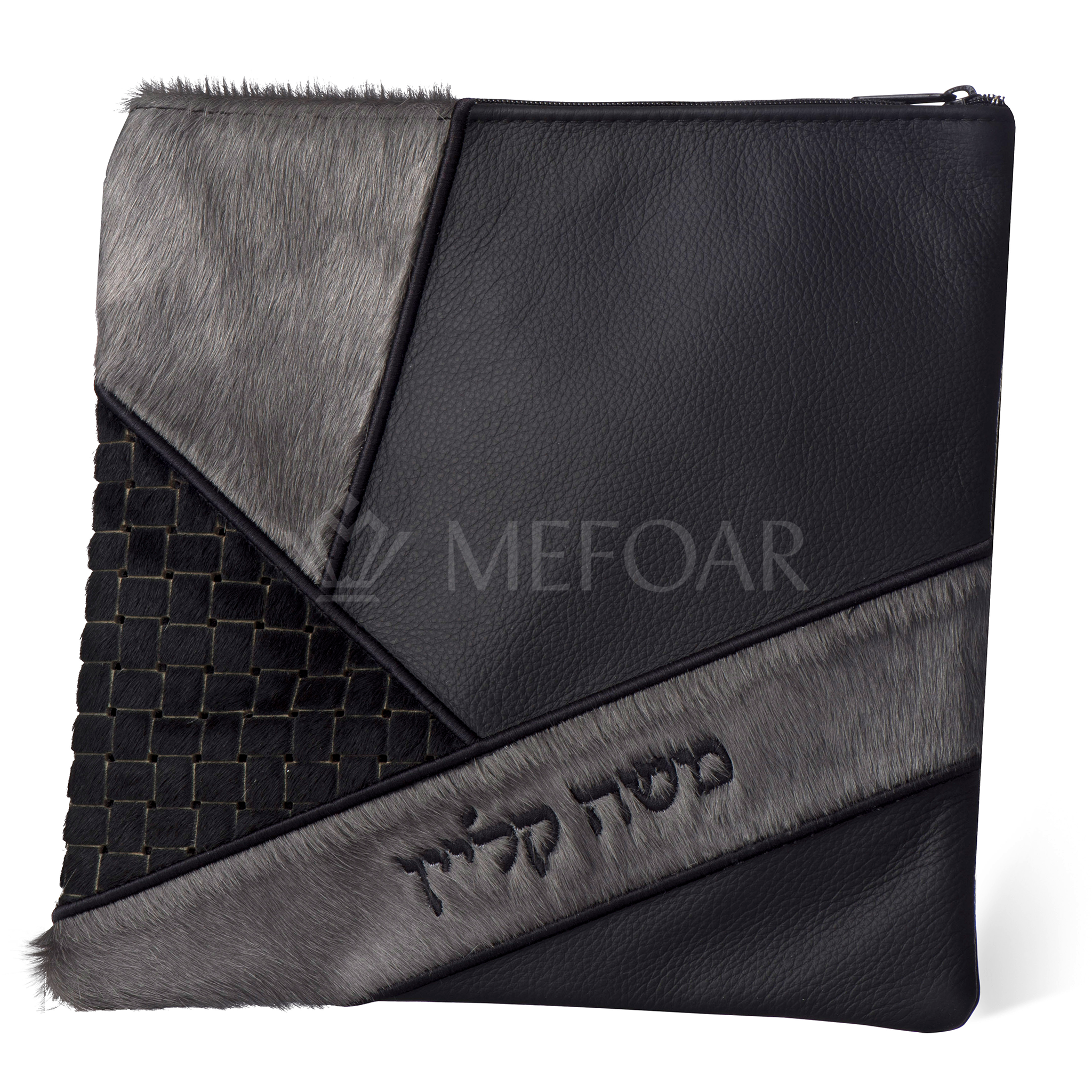 383 - Black Leather and Fur