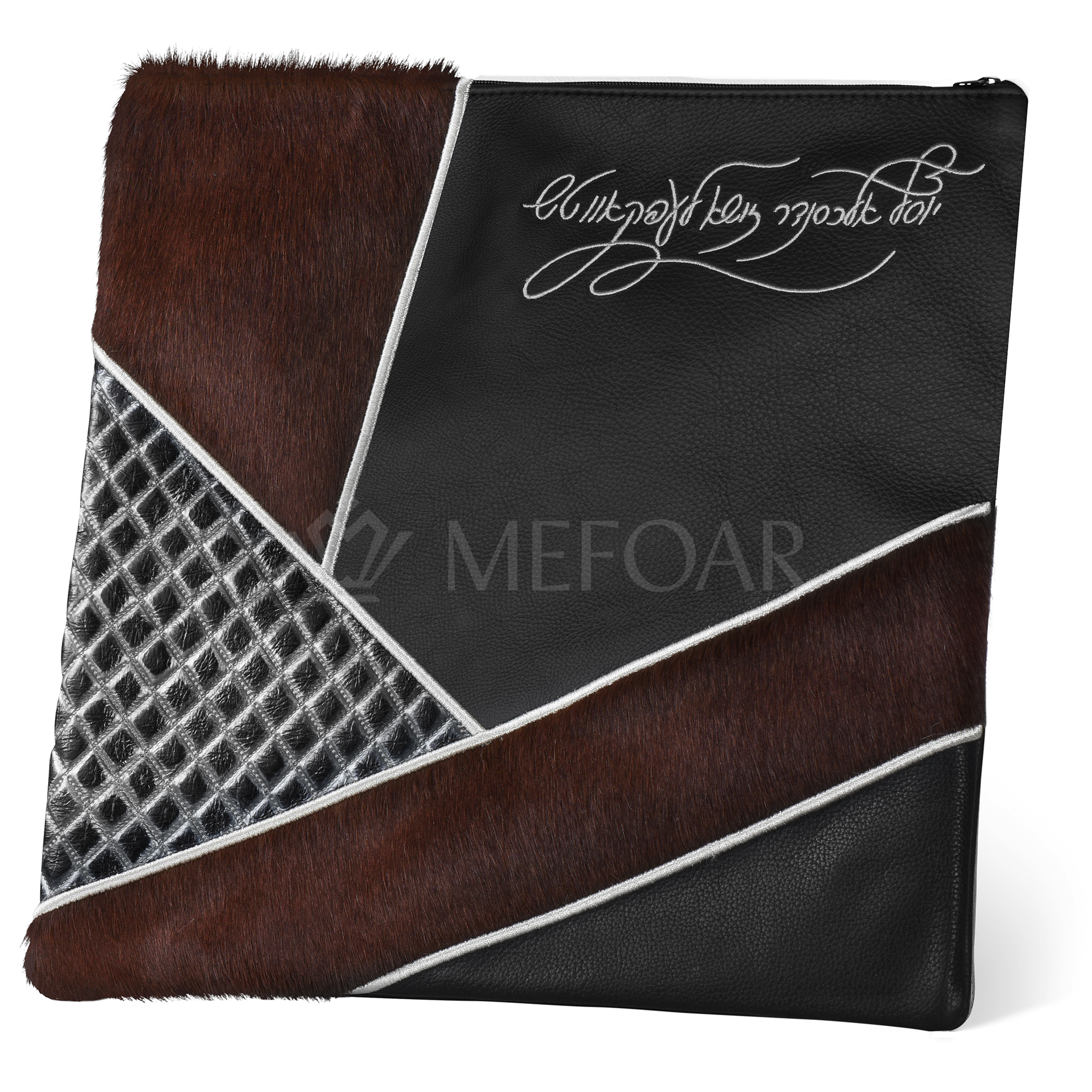 383 - Black Leather and Fur