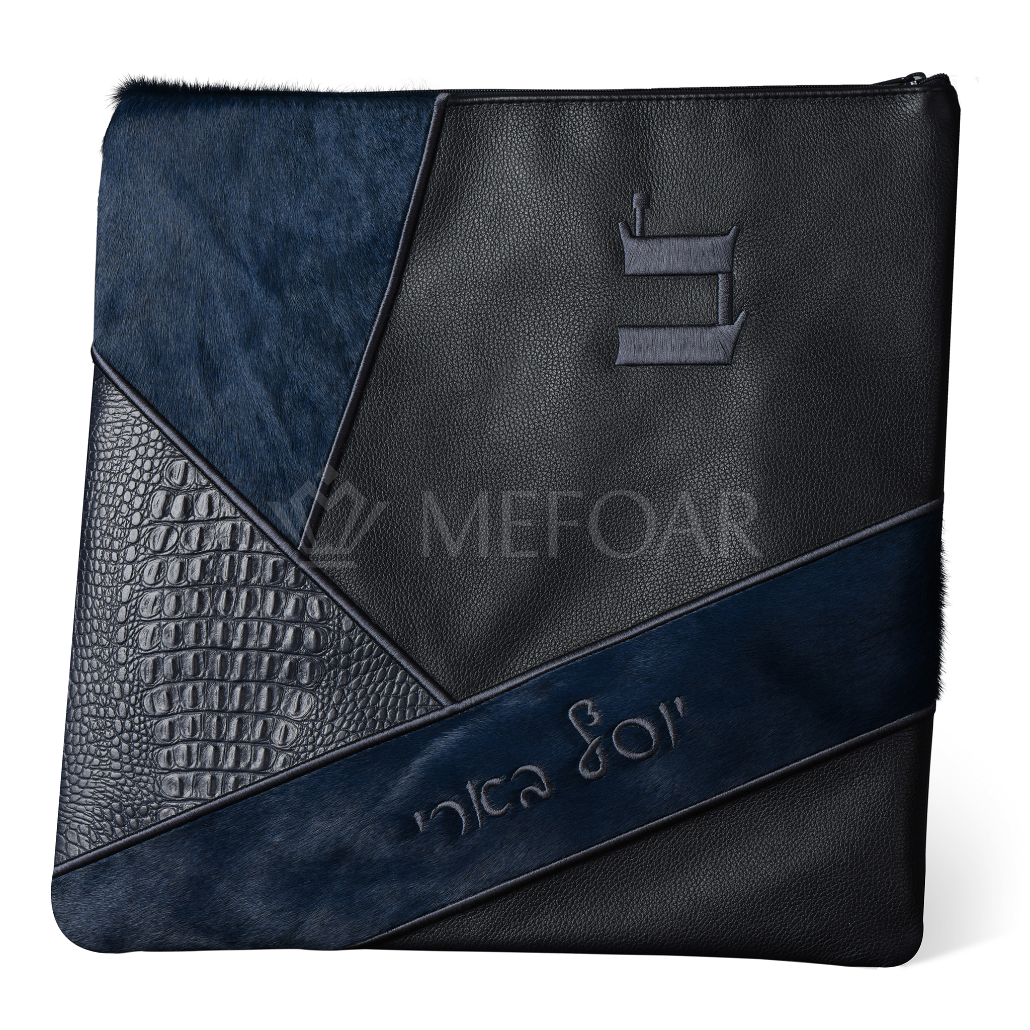 383 - Black Leather and Fur