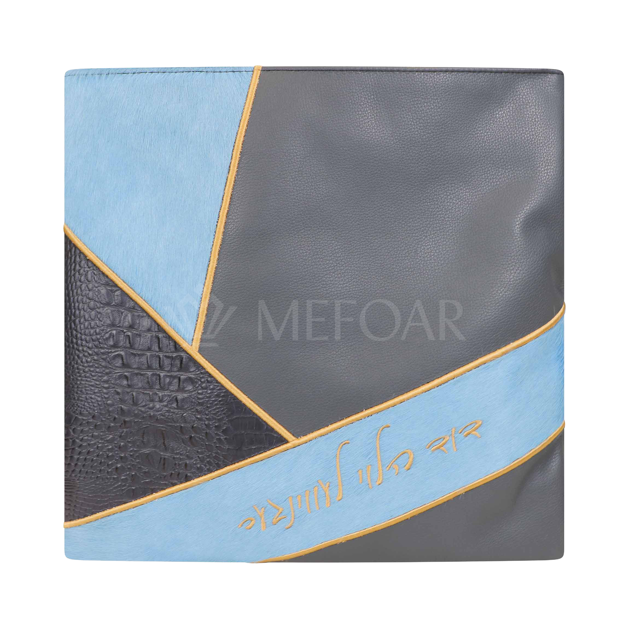 383 - Grey Leather and Fur