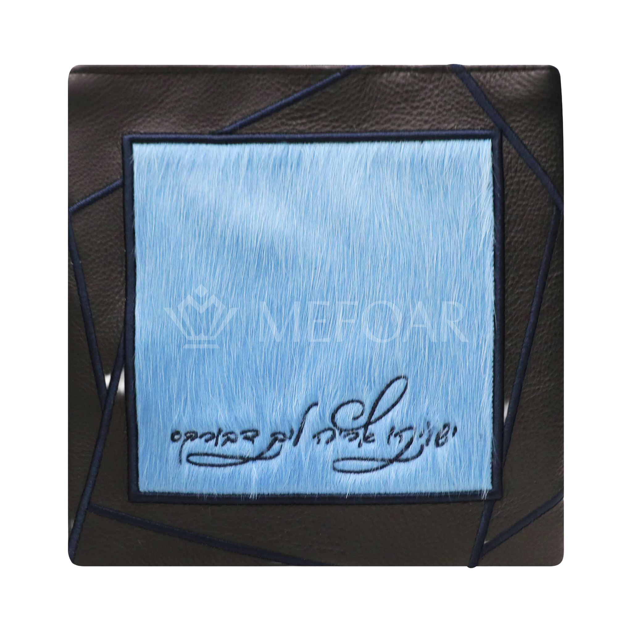 430 - Black Leather and Fur