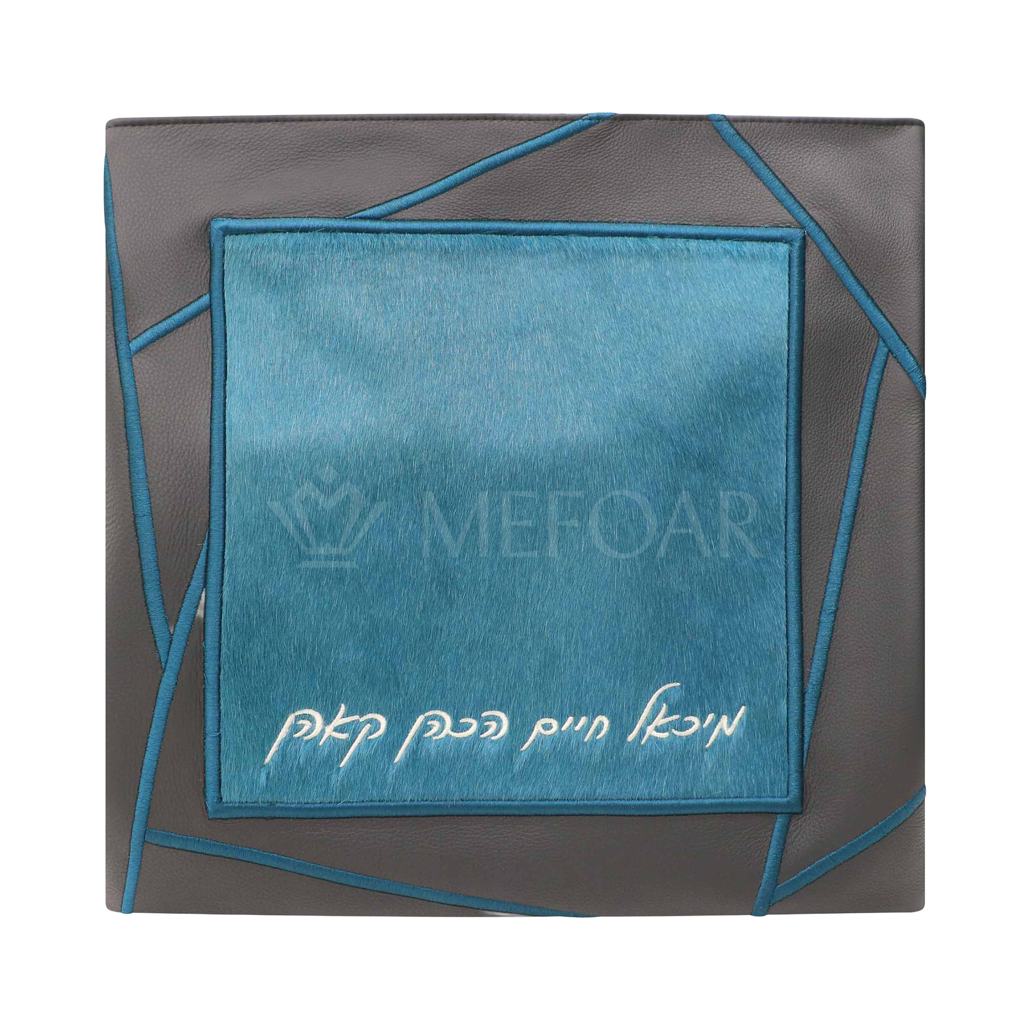 430 - Grey Leather and Fur